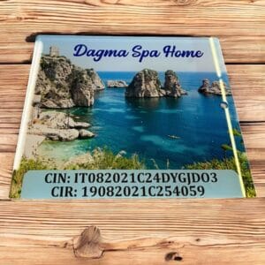 Targhetta personalizzata codice CIN 1 Targhetta personalizzata codice CIN