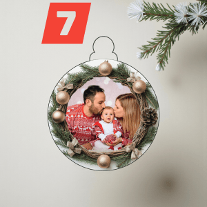 pallina di natale personalizzata